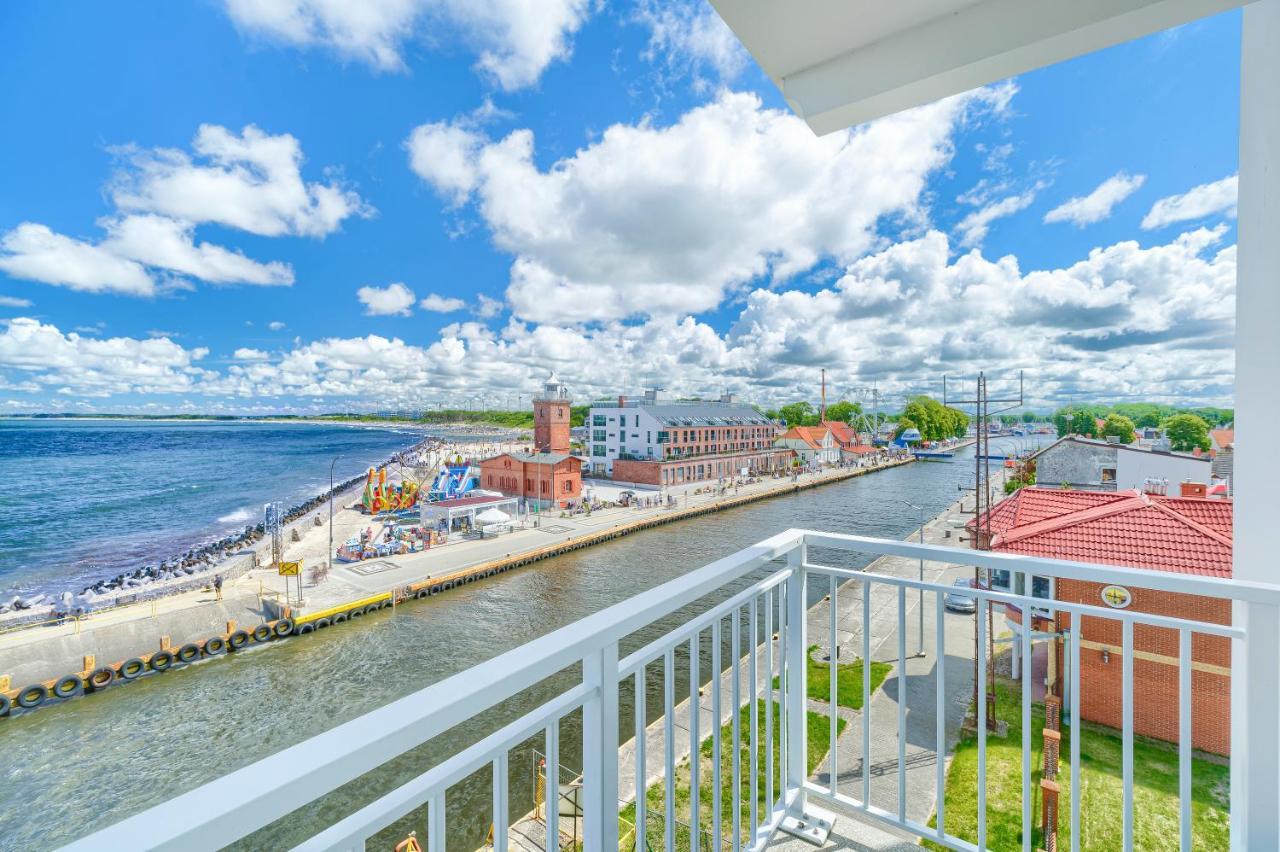 Apartamenty Marina Z Widokiem Na Morze Darlowko Exterior foto