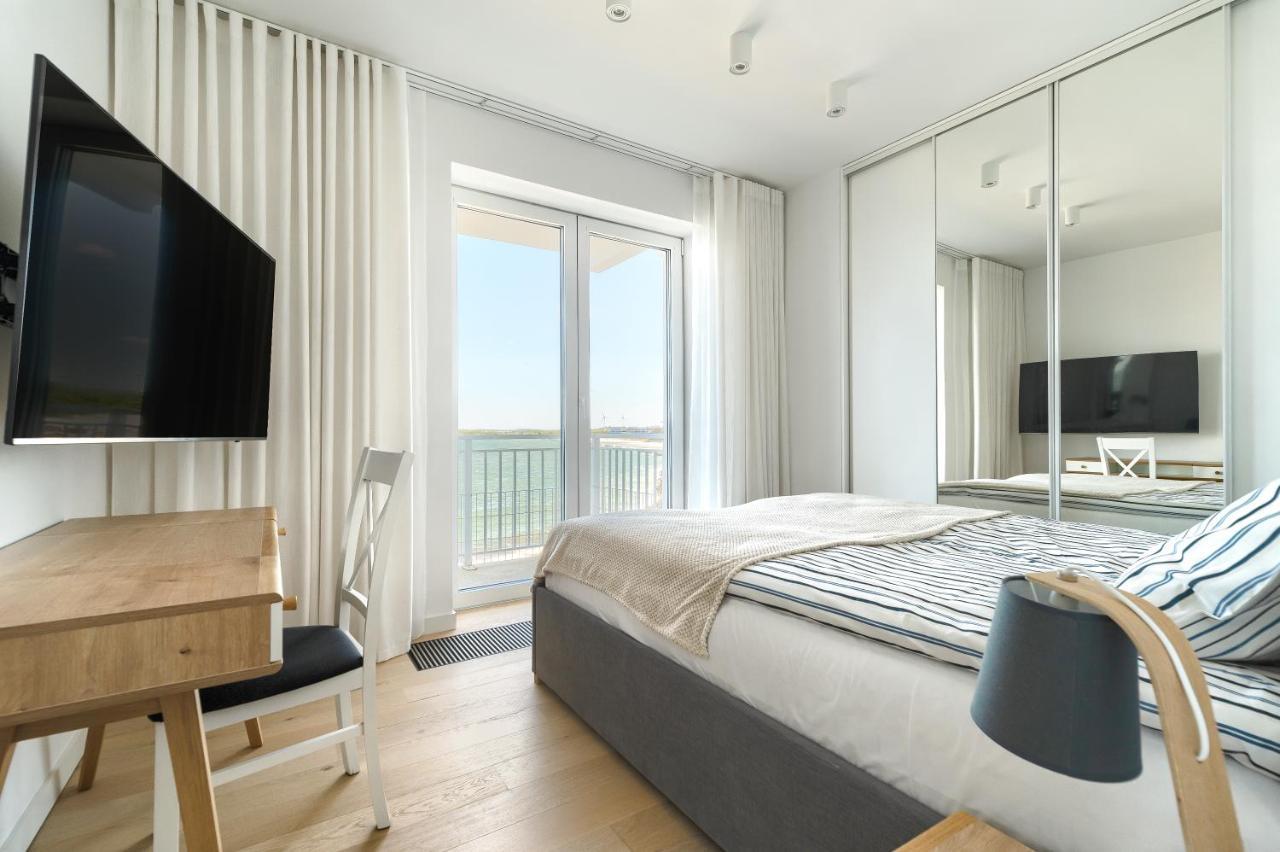 Apartamenty Marina Z Widokiem Na Morze Darlowko Exterior foto