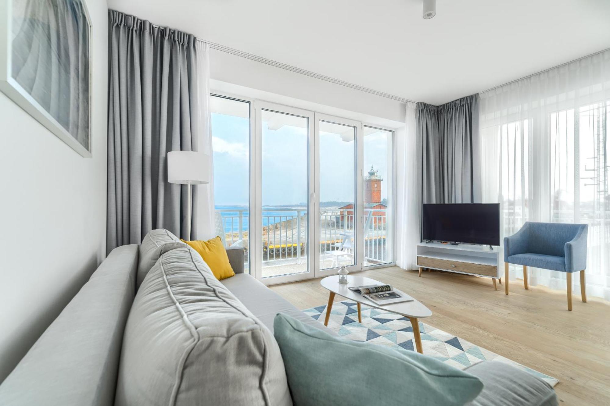 Apartamenty Marina Z Widokiem Na Morze Darlowko Exterior foto