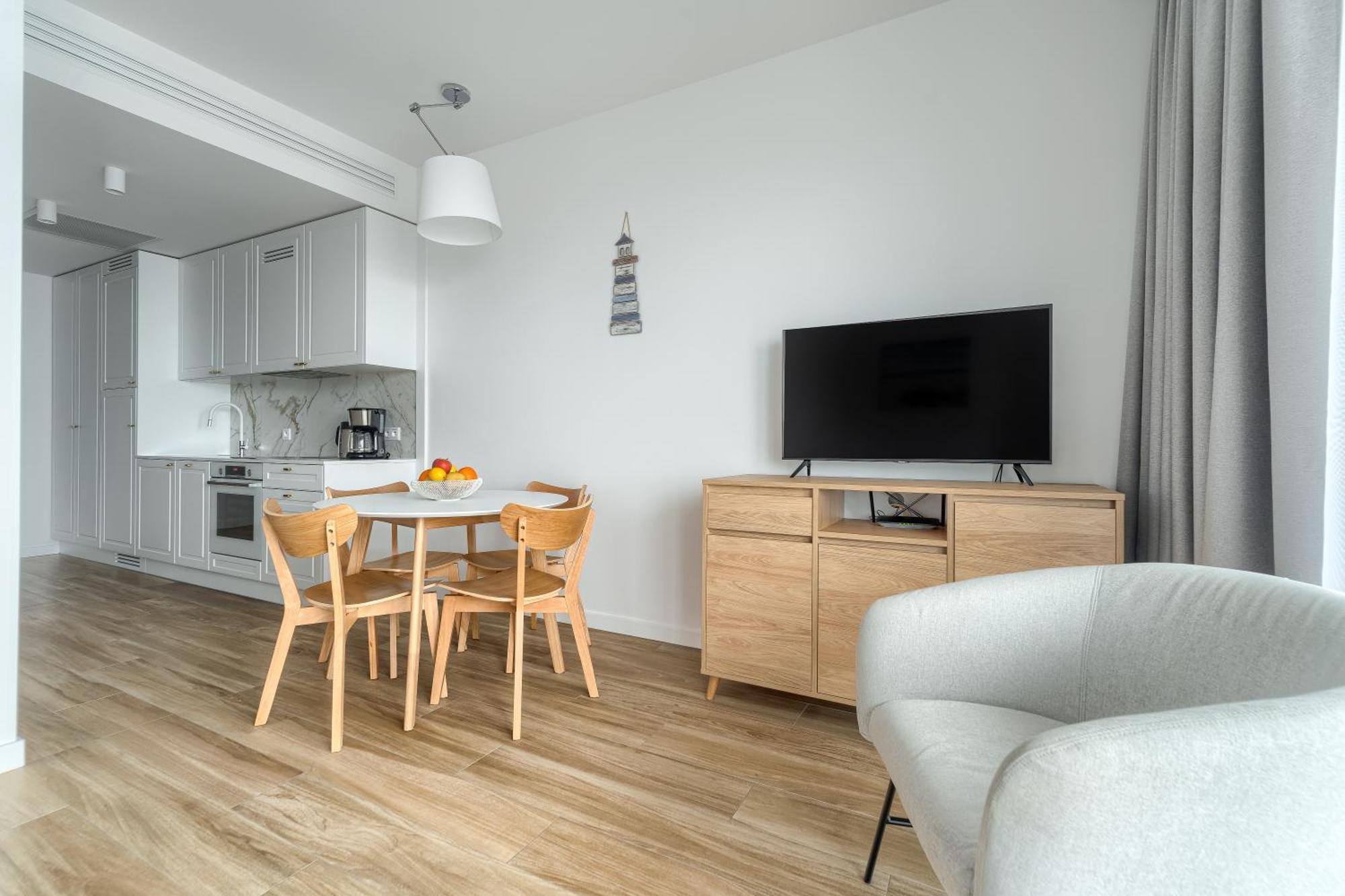 Apartamenty Marina Z Widokiem Na Morze Darlowko Exterior foto