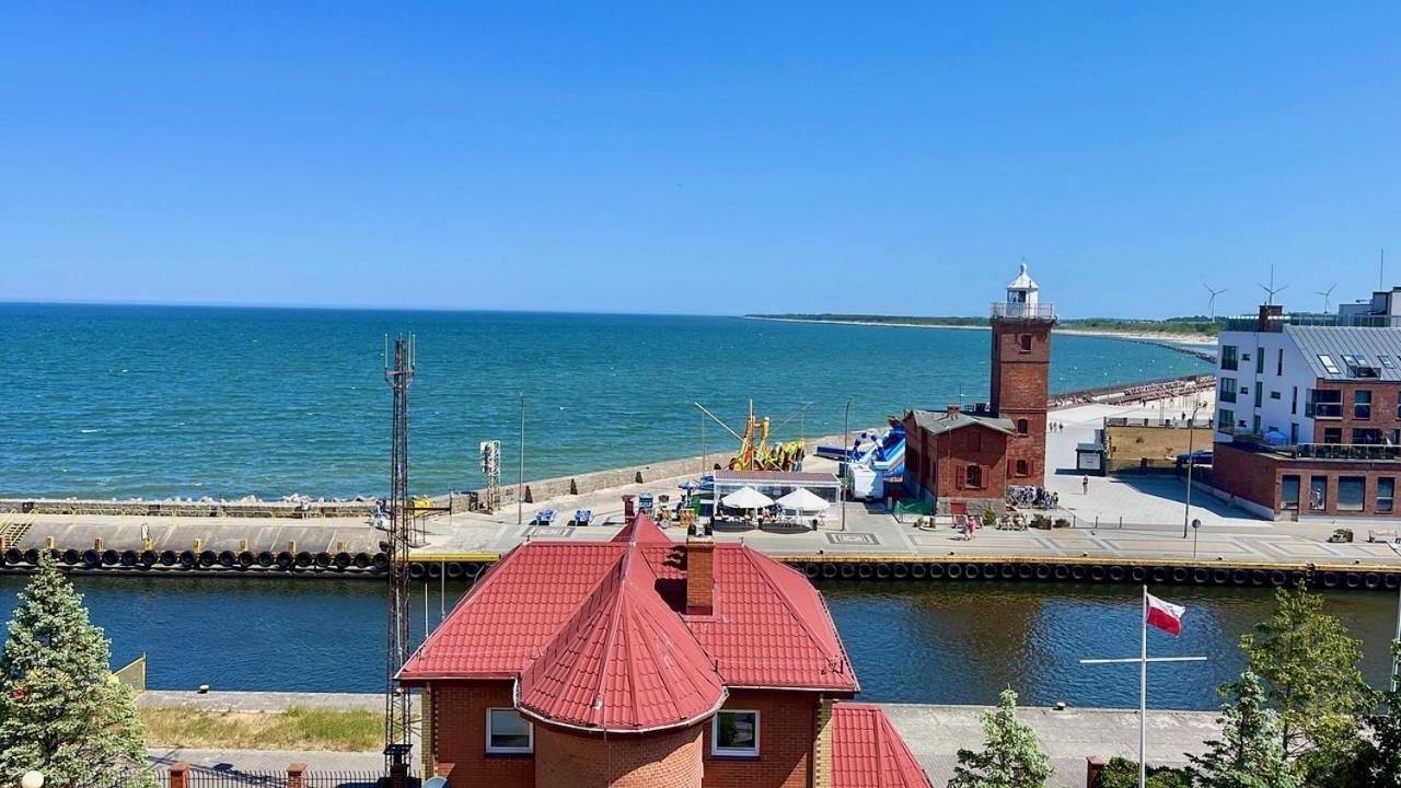Apartamenty Marina Z Widokiem Na Morze Darlowko Exterior foto